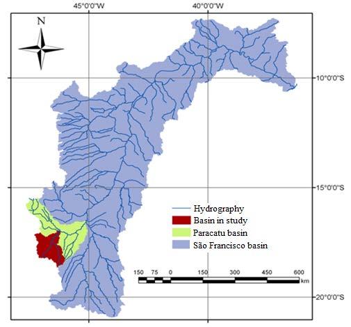 Impact of the substitution of reference annual streamflow by monthly streamflow on the potential use of water resources 498 Paracatu Basin (ANA, 2005).