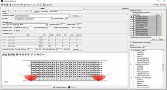 34 Para facilitar a apresentação, foi utilizado o software AGI32, que possui um módulo de estimativa de sistemas viários bastante útil. Figura 7 Estudo com a luminária #1 utilizando o software AGI32.