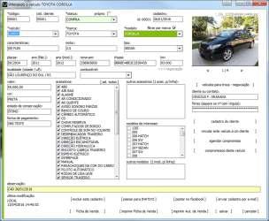 Entre estes campos estão os de "negociação" que ficam invisíveis na tela, já que o usuário pode estar mostrando ao cliente as informações do automóvel e o