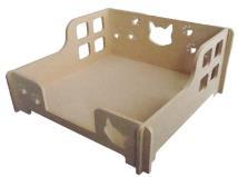 (M) - Gato 60cmx55cmx29cm R$ 62,00 Cama Pet (P) Gato