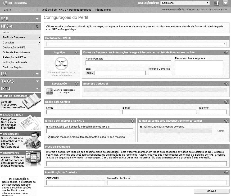 Página 14 de 103 Cada pessoa jurídica terá apenas uma única SENHA-WEB, que valerá para