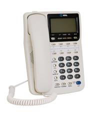 Telefones Centrixfone M Telefone de mesa Aparelho telefônico HDL com função redial, música de espera e outras facilidades para aplicações em Centrais Telefônicas, com ajustes de intensidade da