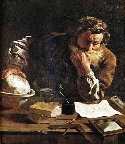 Arquimedes É considerado o maior matemático da antiguidade.