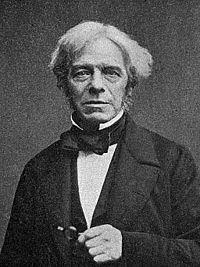 1820; Inicialmente químico; Michel Faraday (1791 1867) Um magneto exerce uma função mecânica sobre um condutor percorrido por uma corrente