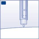 Se o seletor de dose parar antes de voltar a 0, não foi injetada a dose completa, o que pode resultar num nível de açúcar no sangue demasiado alto.