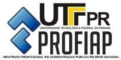 Ministério da Educação Universidade Tecnológica Federal do Paraná Pró-Reitoria de Pós-Graduação - PROPPG Programa de Pós-Graduação em Administração Pública PROFIAP O Mestrado Profissional em