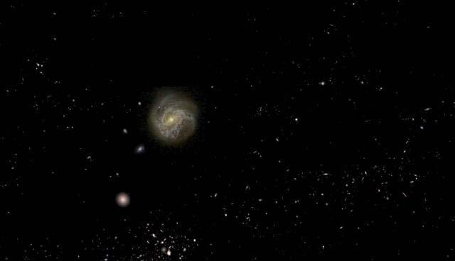 galáxias pertencentes ao nosso Grupo Local de galáxias