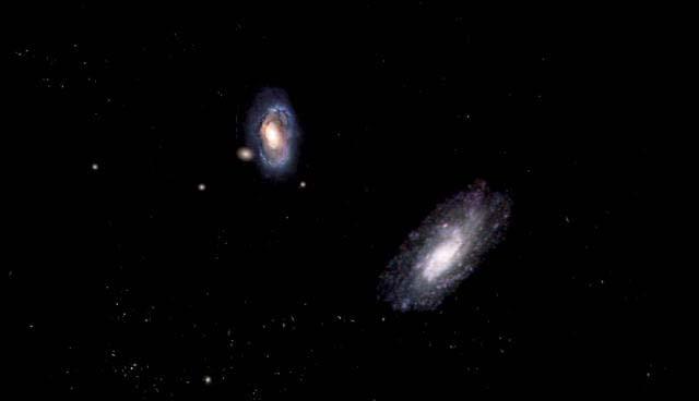 Local ao aglomerado da Virgem Galáxias NGC 224 (Andrômeda,