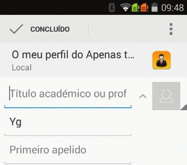 CONTATOS Para ver o nome do titular do cartão, armazenar, editar e apagar os nomes e números de