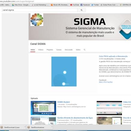 Materiais de Apoio Manuais e Vídeos Operacionais para visualização Online Está disponível ao usuário SIGMA, através do site na aba Aprenda a Usar, uma biblioteca contendo diversos manuais