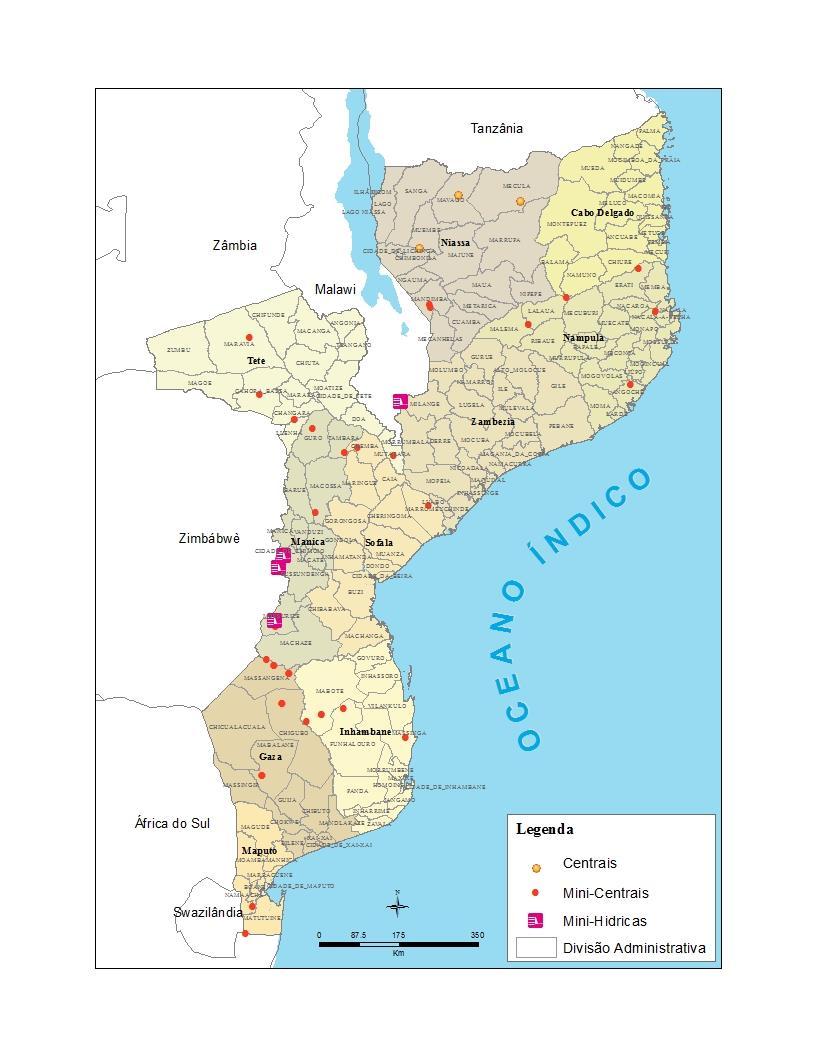CENÁRIO ACTUAL DE DAS ACESSO MINI-REDES A ENERGIA Moçambique,