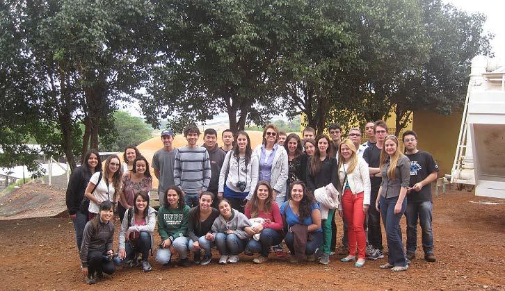 VISITA TÉCNICA DOS ALUNOS DA ENGENHARIA AMBIENTAL DA UFPR CÁTEDRA UNESCO NEXO ÁGUA E ENERGIA Data: 11 a 13 de Outubro de 2013 Organizadoras: Profa. Sigrid Andersen (UFPR-MADE-DEA) e Janaina C.