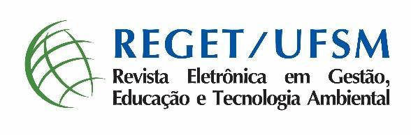 1344 Artigo original DOI: 105902/2236117016826 Revista do Centro de Ciências Naturais e Exatas UFSM Santa Maria Revista Eletrônica em Gestão, Educação e Tecnologia Ambiental e-issn 2236 1170 - V.