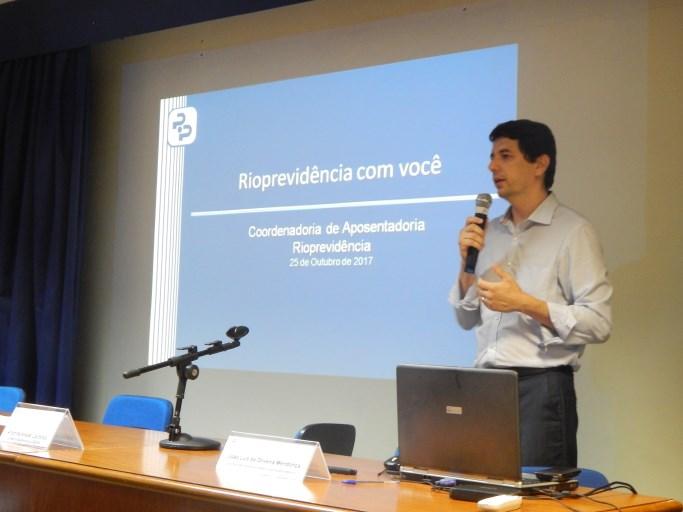 Aposentadoria do Rioprevidência, João Luis de Oliveira, falou