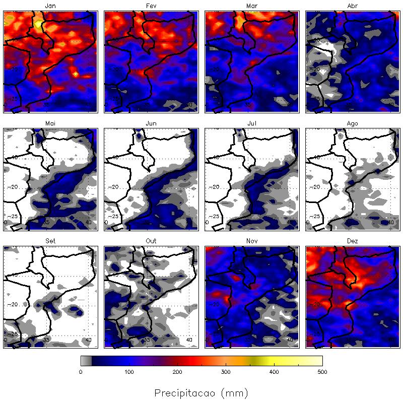 CARACTERÍSTICAS DA PRECIPITAÇÃO EM MOÇAMBIQUE Figura 7.