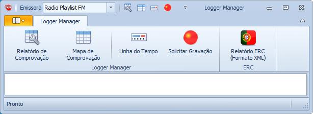 Relatório ERC O Relatório ERC é acessado somente quando o programa está configurado no idioma Português Portugal (pt).