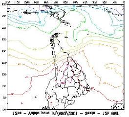 O mapa de linhas de corrente e o campo de divergência em 300 hpa, para o dia 31 de agosto de 2001, às 1200 UTC são mostrados na Figura 6.