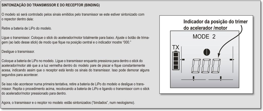 Preparação para o voo 1 - Após colocar quatro pilhas AA no