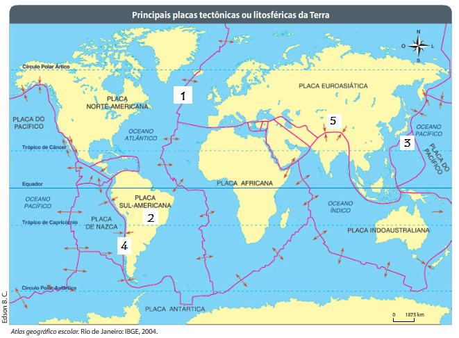 QUESTO 8 A transformação da paisagem é resultante da ação de fatores externos e internos.