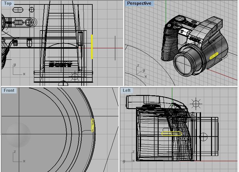 30. Da mesma, forma desenharemos uma curva e a extrudaremos para fazer o volume que fica