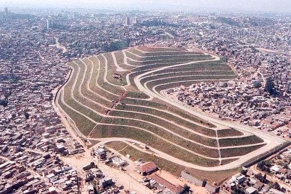 Aterro de Resíduos de Construção em São Paulo 80m