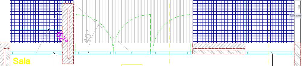 Sala (orientação SE) Figura 3 - Ângulo de obstrução de