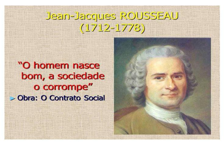 Voltaire (1694-1778): defendia a liberdade de expressão, de associação e de opção religiosa e criticava o poder da Igreja Católica e sua interferência no sistema polí- tico.