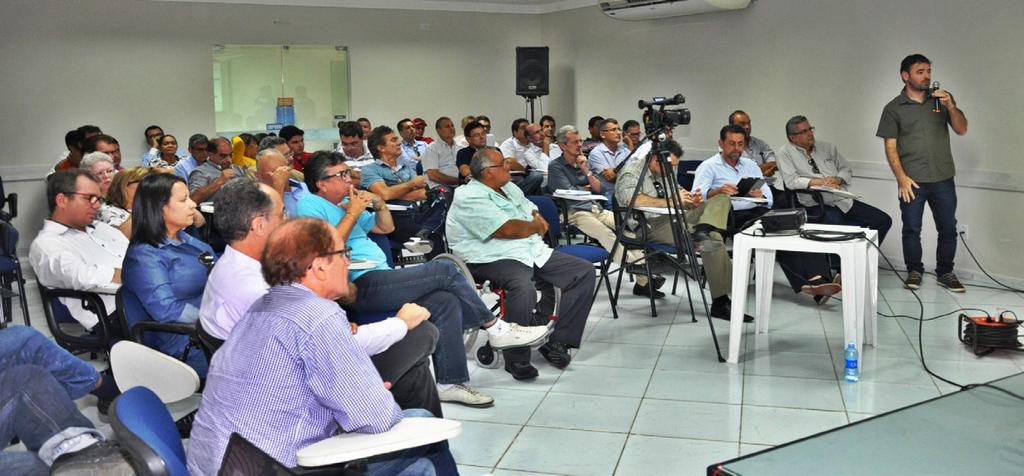 O evento aconteceu no auditório do Sebrae do município de Assú/ RN, no interior do RN. No final da RO foram deliberados nove encaminhamentos ligados a bacia.