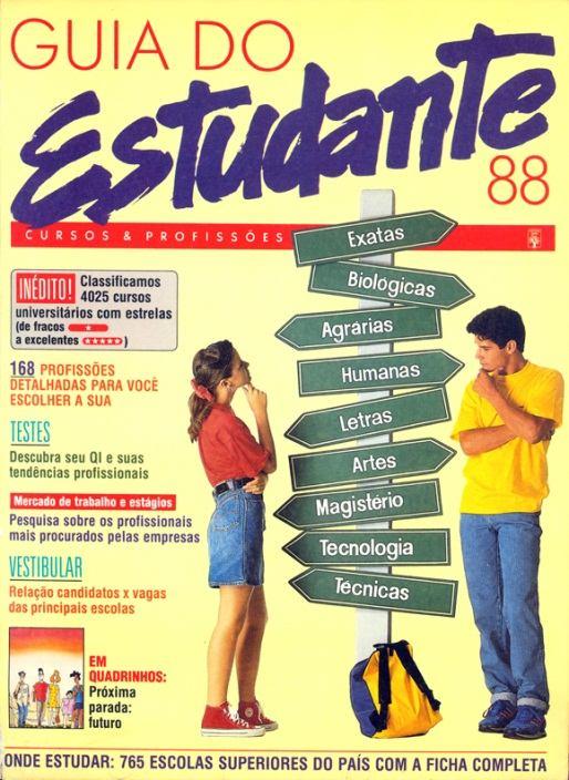 A avaliação do GE surge em 1988 sete anos antes do MEC Cursos recebem estrelas de acordo com sua qualidade: 5 estrelas (excelente), 4 estrelas (muito