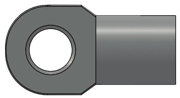 Ø8,2 TM02 - METÁLICO Ø6,4 IMPORTANTE F 1 MÍNIMA = 02 kgf F 1 MÁXIMA = 40 kgf TEMPERATURA NORMAL DE TRABALHO -20 + 80 C IDENTIFICAÇÃO PADRÃO COM CARGA