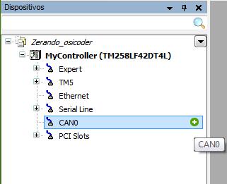 em seguida podemos configurar a rede CAN0 (clicar