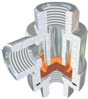 VLVES DE ESCPE RÁPIDO QUICK EXHUST VLVE CORPO ODY Materiais de Construção Latão níquelado Vedações em poliuterano e em nylon Pressão de trabalho:,31 ar (,31 MPa) Temperatura de trabalho: 1 C (3 K) +7