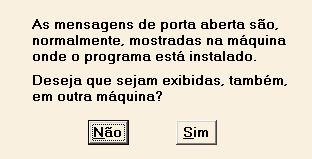 Portas estabelecem a relação entre os sensores e os dispositivos de acesso, e a configuração para cada módulo.