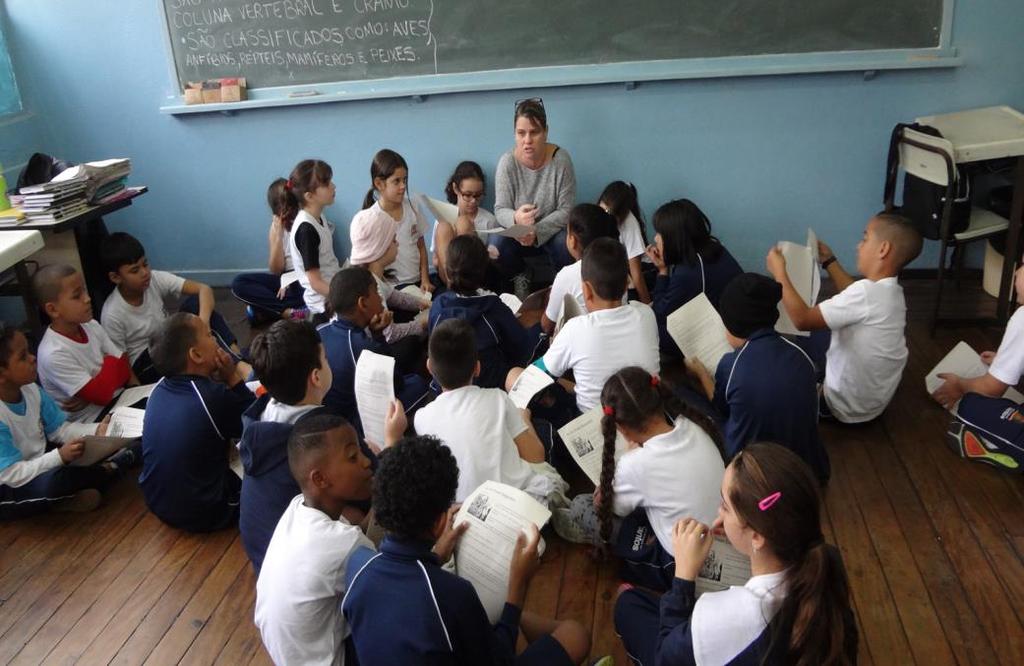 Desenvolvimento/ Metodologia Ações: Observação em sala de aula de uma atividade de leitura