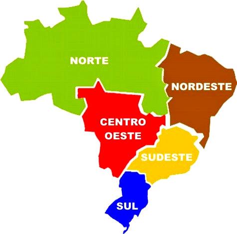 QUESTÃO 7 ESCREVA, no mapa a seguir, o nome de um parque nacional brasileiro presente em cada uma das regiões do país. Imagem disponível em: <http://wwwblogdoprofalexandre.blogspot.com.
