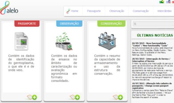 Caracterização de acessos de Passiflora spp.