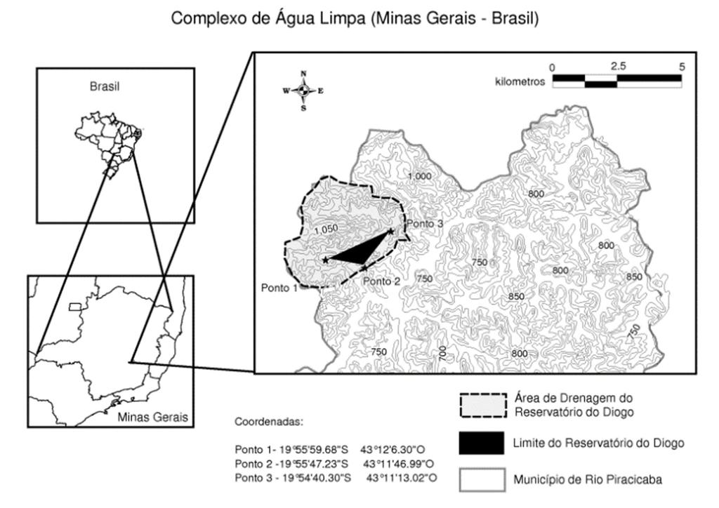 Deposição de rejeitos de minério de ferro 881 as cavas, pilhas, barragens e a usina de tratamento do minério, além das unidades de apoio como oficinas, posto de combustível, pátio de resíduos,