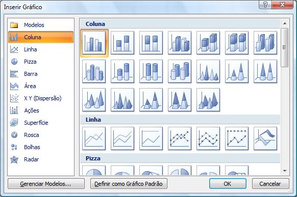 Gráficos no Excel/Calc http://office.