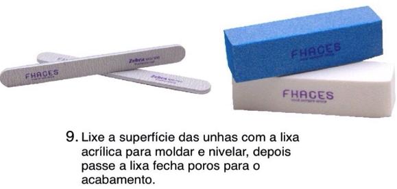 4 UNHAS DE ACRÍLICO, GEL RECONSTRUTOR E FIBRA DE VIDRO 8.