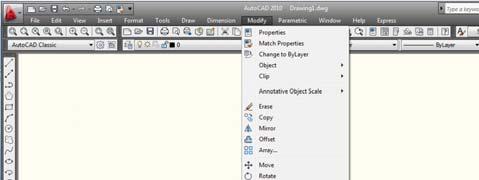 comandos de modificação para OPERAÇÕES TRIDIMENSIONAIS, em AutoCAD, estas