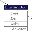 comando é MODIFY/OBJECT/POLYLINE, ou digite PEDIT, o AutoCAD lhe pedirá