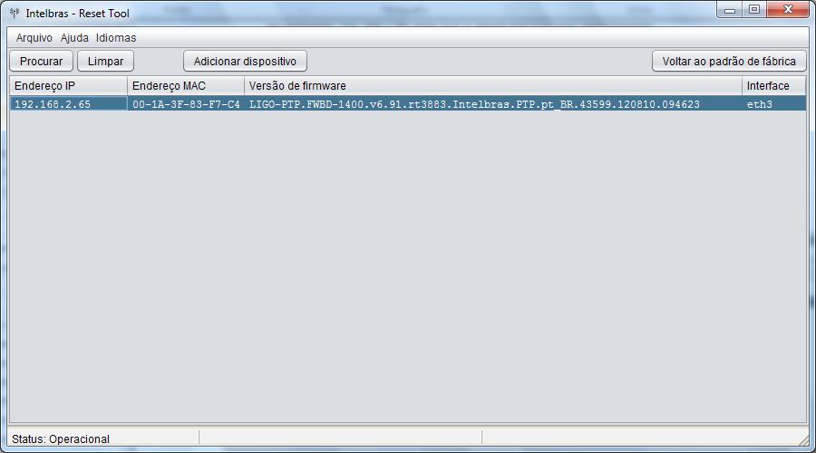 Clique com o botão direito do mouse no Resettool e selecione Abrir com Sun Java 6 Runtime.