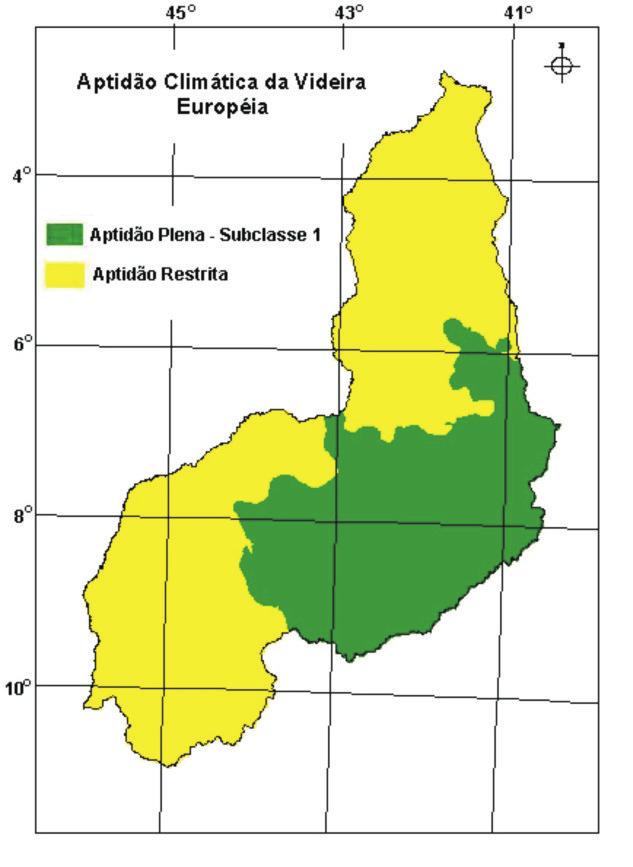 Zoneamento de Aptidão Climática para a Videira Europeia no Estado do Piauí 23