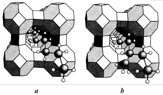 DEQUI / UFRGS Dirléia dos Santos Lima 7 Figura 1.1. Em (a) moléculas lineares são adsorvidas pela zeólita A.