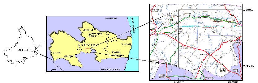 2 INTRODUÇÃO A área de pesquisa fica situada no Estado de Paraíba, compreende uma área de aproximadamente 2.