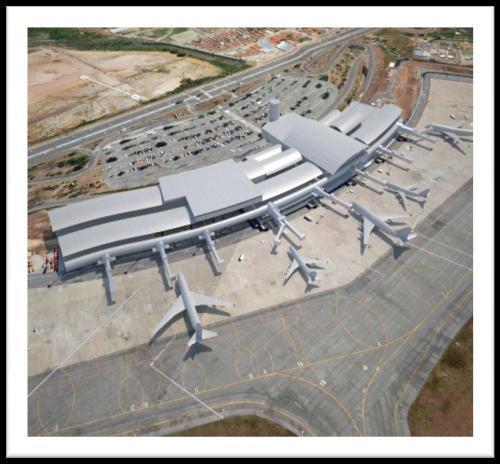 Terminal de Passageiros para Copa 2014 Pátio de