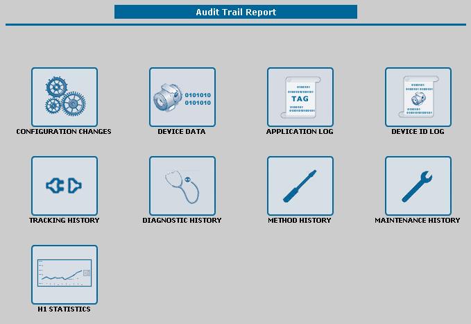 Seção 6 RELATÓRIOS DE AUDITORIA O AssetView possui diferentes tipos de relatórios que podem ser gerados pelo usuário.