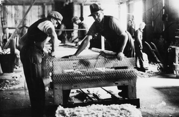 1937: A Aventura Começa Em 1937 começou a produção em Hedehusene, Dinamarca e em Skövde, Suecia. Em 1950 a Rockwool adquire licença para a impregnação da lã, conferindo maior estabilidade dimensional.