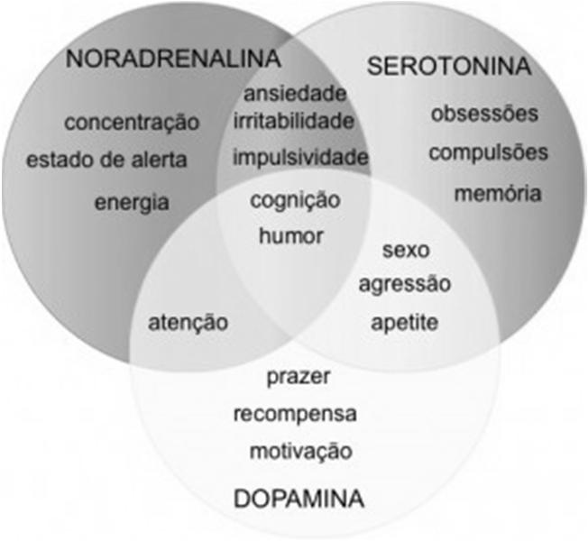 Neurotransmissores Fisiologia Não há uma causa única