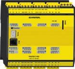 Controlador de segurança compacto PSC1-C-100 O PSC1-C-100 é um controlador compacto modular e de programação livre para o processamento de sinal seguro de dispositivos interruptores